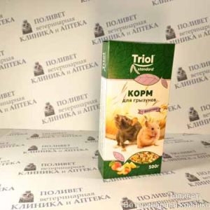 Корм Triol Standard для грызунов с фруктами, 500г