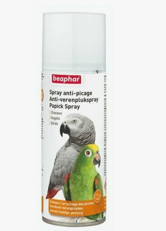 БЕАФАР Спрей для птиц против выдергивания перьев "Papick Spray" 200мл