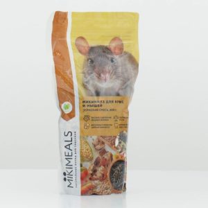 Корм для крыс и мышей Mikimeals зерновая смесь 800г