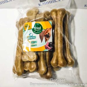 Кости жевательные Dental 20см, 150-160г (пакет 10шт.) (10151047)