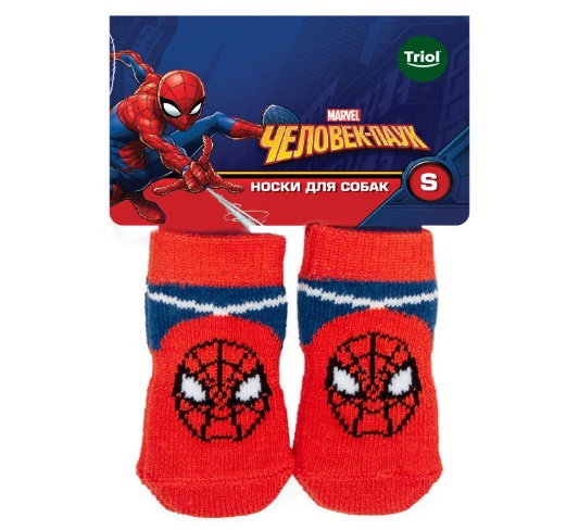 Triol носки д/собак Disney Marvel Человек-паук р.M
