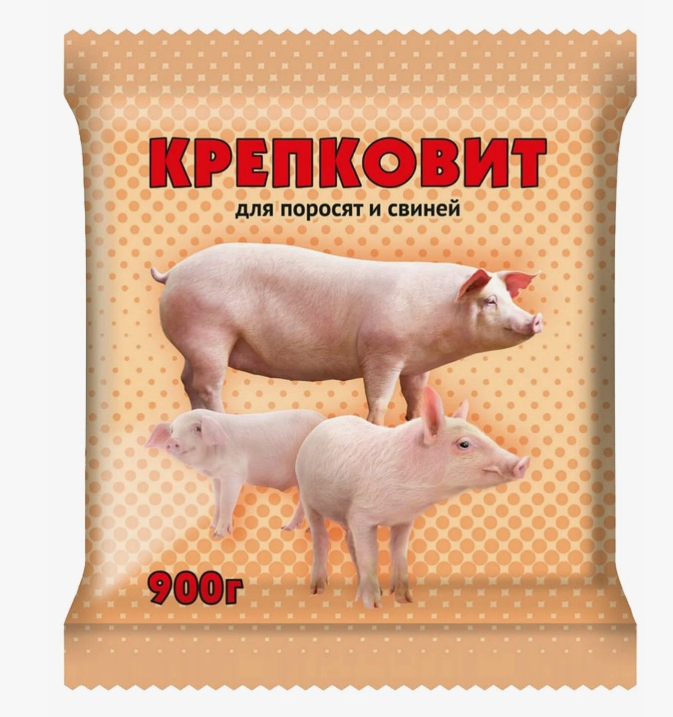 Премикс Крепковит д/поросят и свиней 900г