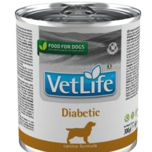 Фармина VET LIFE NATURAL DIET DOG DIABETIC Консервы д/собак при диабете 300г (6374)