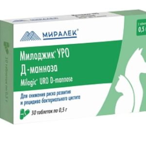 МИЛОДЖИК УРО Д-манноза, 30 табл