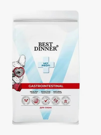Бест Диннер Vet Profi Gastro intestinal сухой корм для собак, 2 кг 75107
