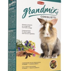 Padovan Grandmix Coniglietti Корм д/декоративных кроликов и молодняка основной 850г