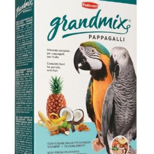 Padovan Grandmix Pappagalli Корм д/крупных попугаев основной 600г