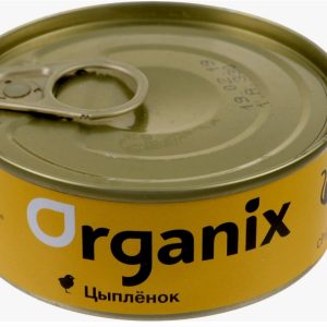 Консервы для кошек с цыпленком, 0,1 кг, (Organix консервы, Органикс)