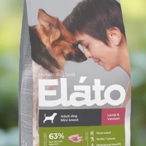 Elato Holistic корм д/взрослых собак мелких пород 2кг Ягненок и оленина (Adult Dog Mini Lamb & Venis