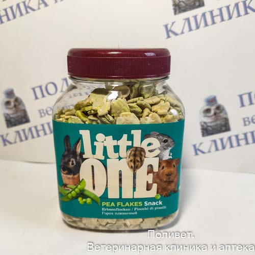 Литтл Ван лак-во для грызунов Плющенный горох 230г