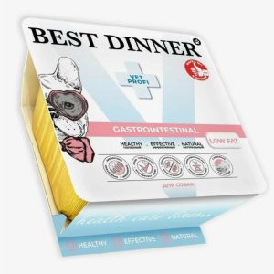 Бест Диннер Vet Profi  Gastrointestinal Low Fat паштет с индейкой для собак 100 гр 7463