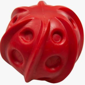 Игрушка Мяч Космос (пластикат 9,5см) Зооник, красный