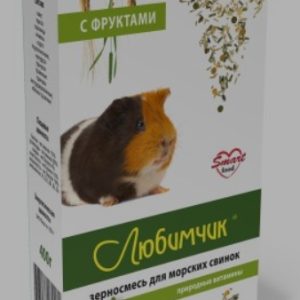 Любимчик коробка для морских свинок фрукты 400 гр/14шт/0061