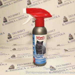 Ms. Kiss спрей Отучает гадить д/кошек 200мл