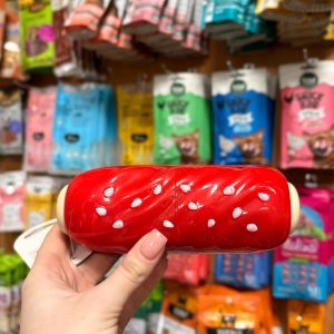 Игрушка-пищалка  д/собак Extra strong Сарделина 15.7х6х6см, TPR