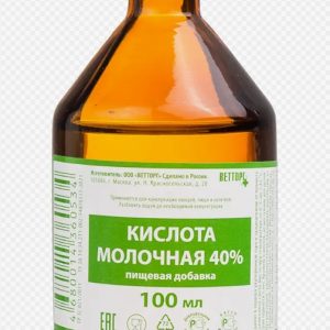 Молочная кислота 40% 100мл