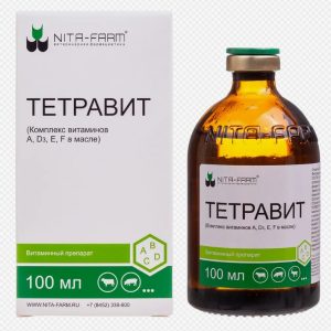 Тетравит р-р д/инъекций и орального прим. 100мл инд. уп.