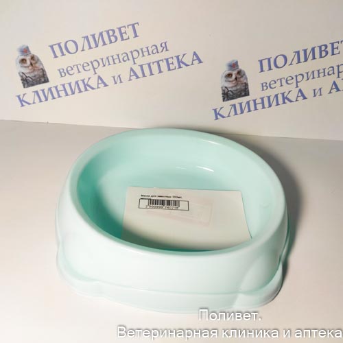 Миска для животных 350мл, ментол