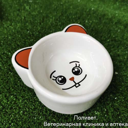 Миска керамическая для мелких животных Хомячок 0,06л, Triol 30231016