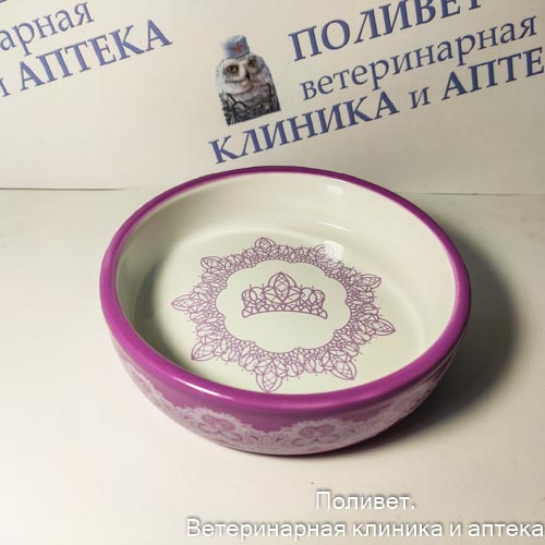 Миска керамическая Нежность 0.2 л, Triol 30231006