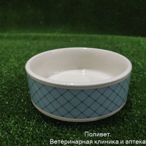Миска керамическая "Сеточка" 180 мл, 10,5 х 4 см, зелёная 3890077