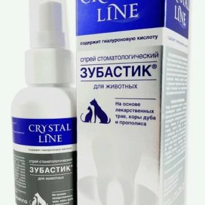 Кристал Лайн Зубастик Спрей стоматологический для животных 30мл