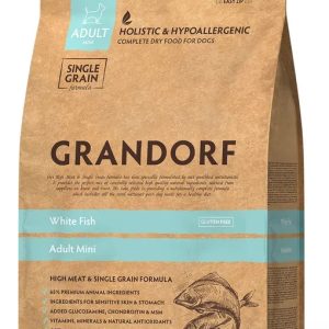 Грандорф Белая рыба для взрослых собак мелких пород 3 кг GRANDORF DOG White Fish MINI