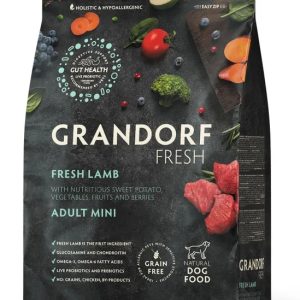 Грандорф Свежее мясо Ягненка с бататом для взр. Соб. мелких пород, чувствительное пищеварение 3 кг