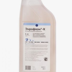 Энрофлон р-р оральный 10 % 1 л