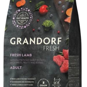 Грандорф Свежее мясо Ягненка с бататом для взрослых кошек, чувствительное пищеварение 2кг