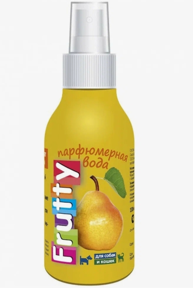 Парфюмерная вода Frutty Груша для собак и кошек 100мл