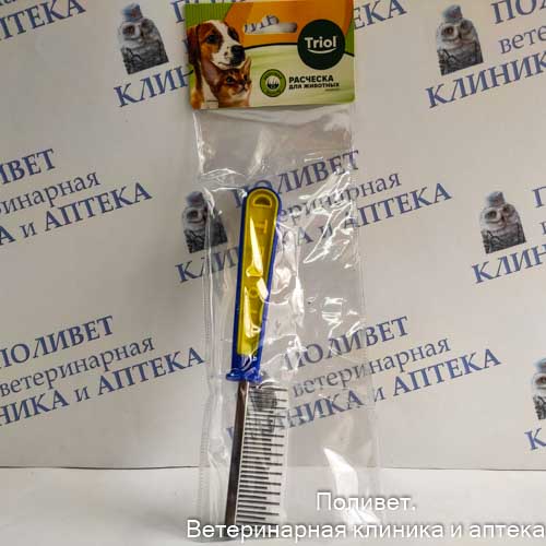 Расческа комбинированная "Спорт", 30*200мм (пакет) 308, Triol 31751017