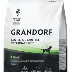 Грандорф Полнорационный диетический корм для собак, для поддержания функций почек при ХБН  3 кг