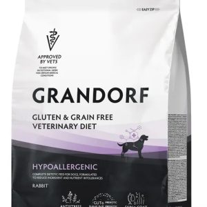Грандорф Полнорационный диетический корм для собак с пищевой аллергией или непереносимостью 3кг