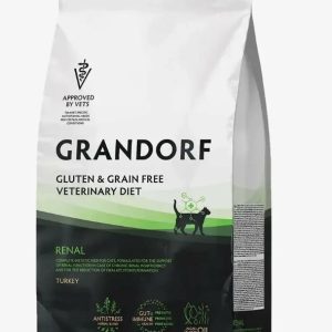 Грандорф Полнорационный диетический корм для кошек, для поддержки функции почек при ХБН 2кг