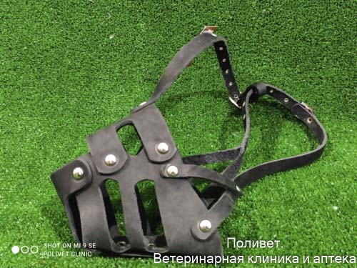 Намордник кожанный №1 (нат.кожа) Арт.Н95