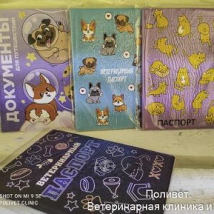 Обложка на ветеринарный паспорт "Рыжие коты" (ПВХ) 9513912