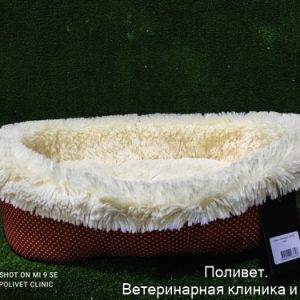 Овал меховой МИКС №2 (Д – 49 см, Ш – 41 см, В – 15 см, Ш внутр. – 34 см, Д внутр. – 44 см)
