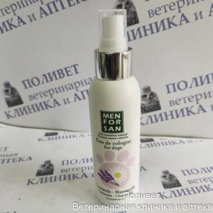 Одеколон Мэн фо Сан для собак с ароматом лаванды и ромашки 125мл