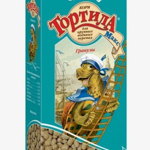Зоомир Тортила Макс Гранулы корм для крупных водяных черепах 90г 912