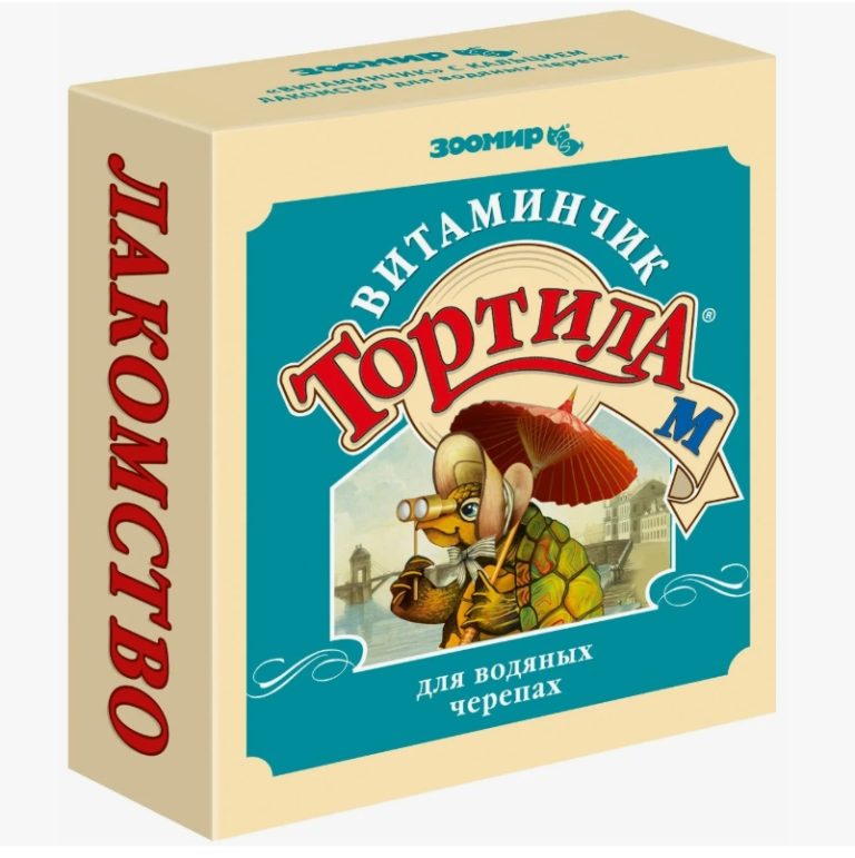 Зоомир Тортила-М лакомство Витаминчик для водяных черепах 30г