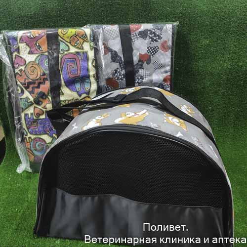 Сумка-переноска ЭКОНОМ АБСТРАКЦИЯ разм. L 44*23*30 СП-23 Rich Breed (PerseiLine)