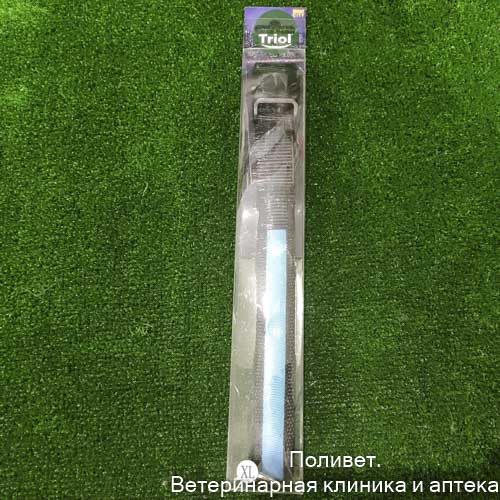 Ошейник светодиодный NIGHT CITY синий XL, 25*510-610мм, Triol LD07XL