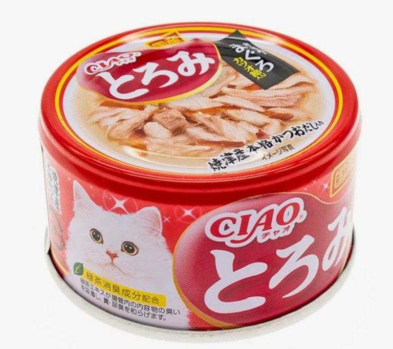 INABA Toromi корм влаж. д/кошек кур.филе,тунец Магуро с кацуобуси бульон конс.80г Инаба RU302