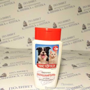 Чистотел зоошампунь универсальный от блох д/кошек/собак 180мл