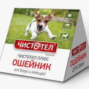 Чистотел Плюс ошейник д/собак 65см Домик