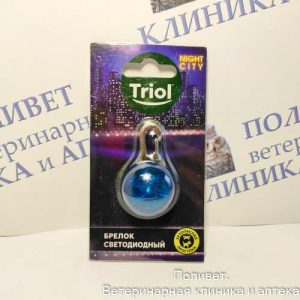 Брелок светодиодный NIGHT CITY "Маяк", 55*35мм, Triol 11651001