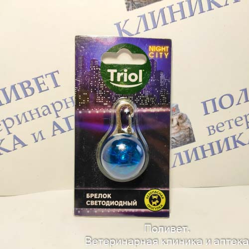 Брелок светодиодный NIGHT CITY "Маяк", 55*35мм, Triol 11651001