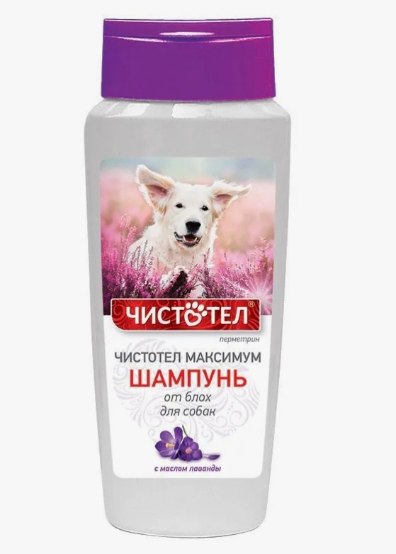 Чистотел Максимум Шaмпунь от блох для собак 250мл