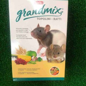 ПАДОВАН GRANDMIX Topoline e ratti комплексный/основной д/взрослых мышей и крыс(400г) уп.12 шт.